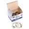 Shark Industries No. 20 13/16-in. to 1-3/4-in. Standard Hose Clamp Vent. Stainless Steel Band, 10PK 16140 - alternate 3